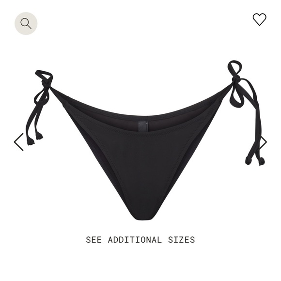 SKIMS SIGNATURE SWIM
DIPPED TIE BOTTOM - Picture 3 of 9